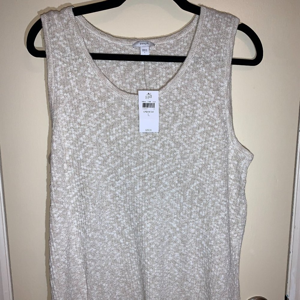 J. Jill Sleeveless Sweater